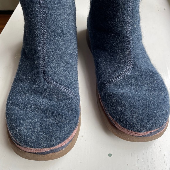Chaco Revel Womens Sz US 8 EU 39 Felt Gym Sole Pull Slip On Chelsea Boots Blue - Picture 7 of 10